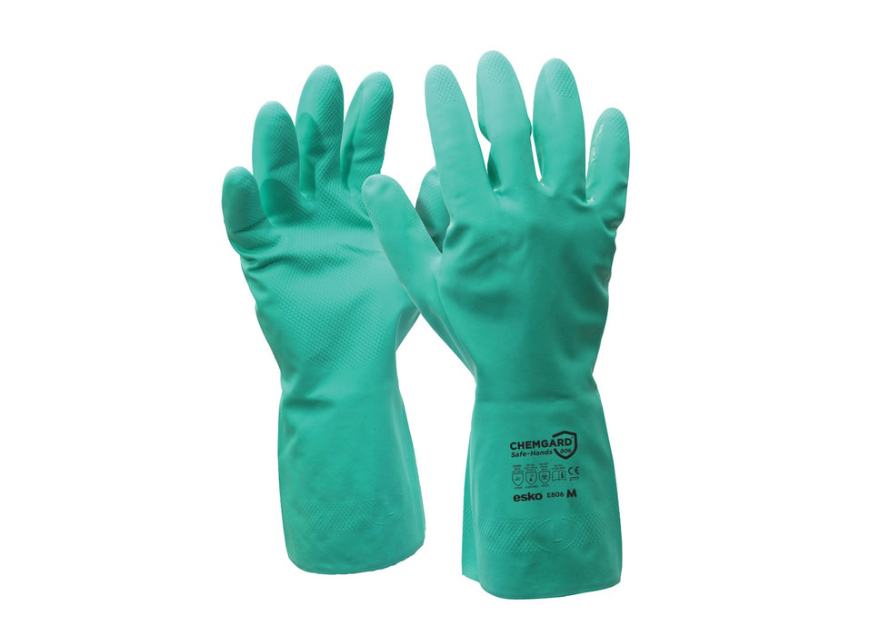 Esko E806 Chemical Gloves Gauntlet Size Medium