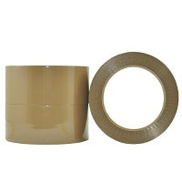 Pomona S100B Tan Polyprop Packaging Tape 48x100m 36/ctn