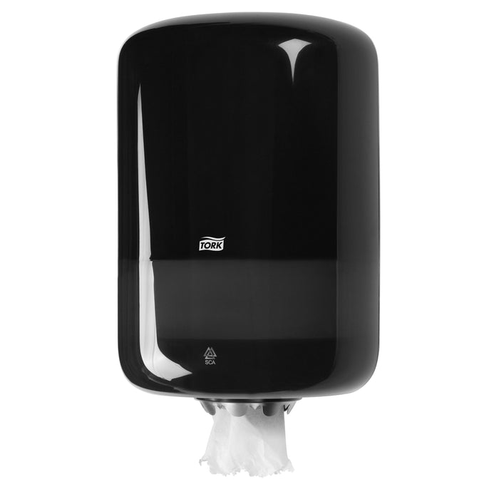 Tork 559038 Centrefeed Wiper Dispenser Black (Takes 480101250, 480128208, 480120155)