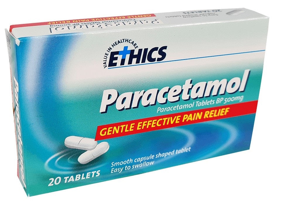 Paracetamol Tablets 20/pkt