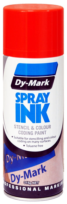 Dy-Mark Spray Ink 315g Orange 12/ctn