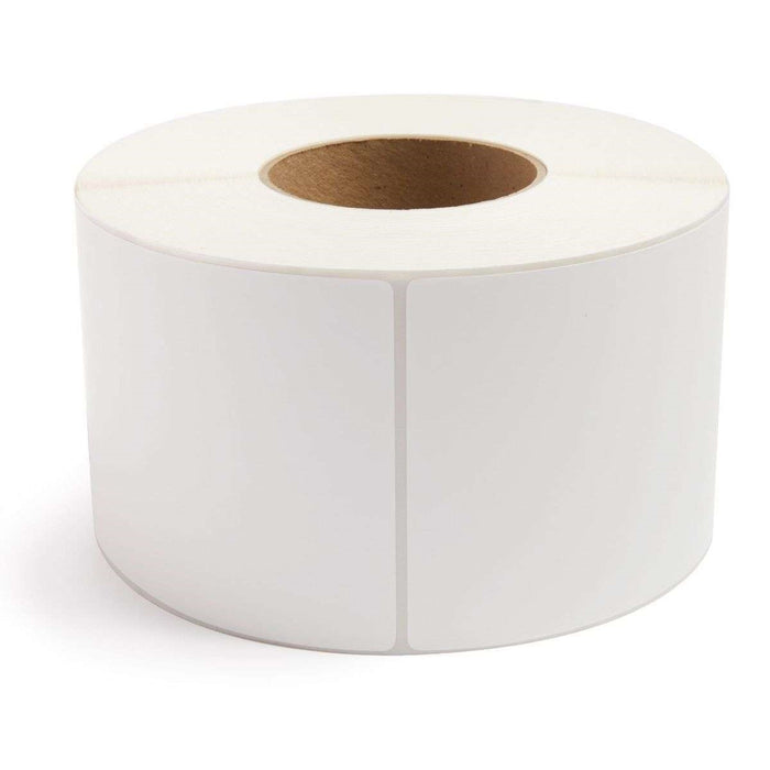 White Permanent Direct Thermal Labels 101x73mm 76mm Core 1000 labels/roll (MOQ 10)