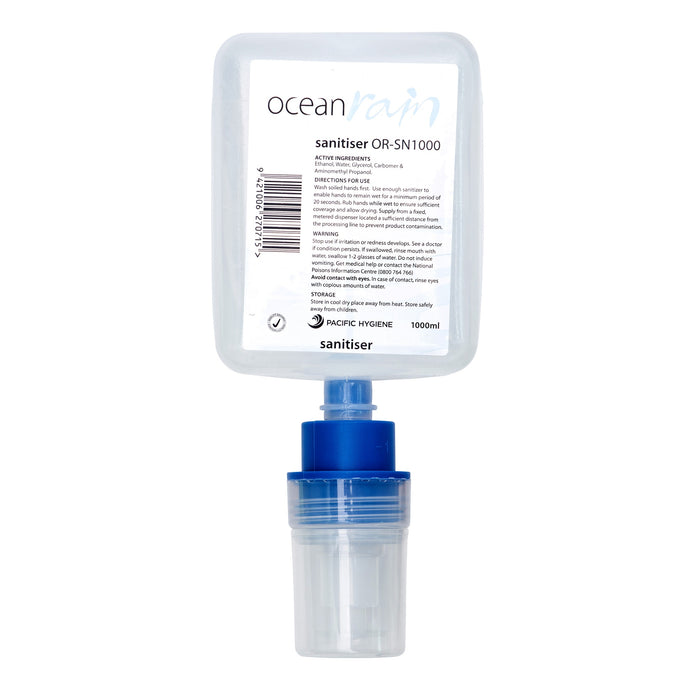 Pacific SN1000 Hand Sanitiser Refill 1000ml 6/ctn (Dispenser: 580D1000)