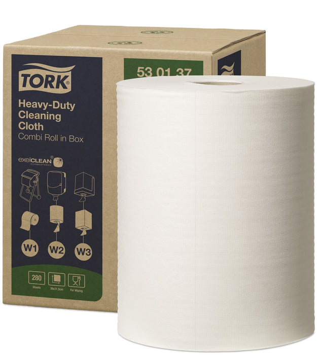Tork 530137 Premium Multi Purpose Cloth 32x38cm 280/roll 1/ctn