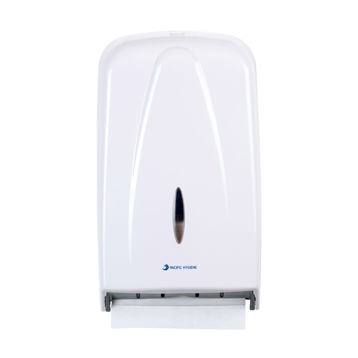 Pacific D56 Ultra-50 Towel Dispenser White (Takes: All Pacific Slim & Ultra Towels)