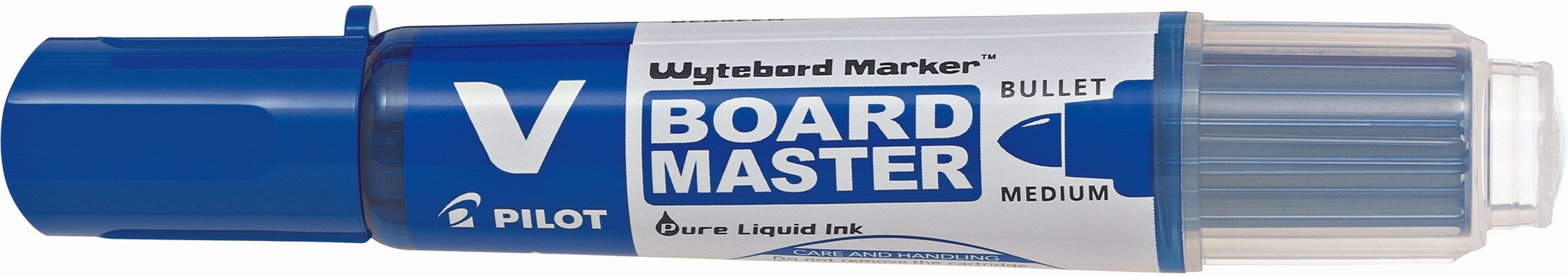 White Board Marker Bullet Tip Blue 12/pkt
