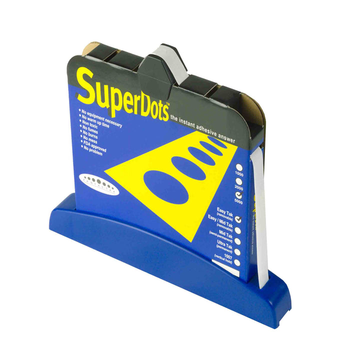 Tape Spec Super Dots Mid Tack Removable 5000/pack