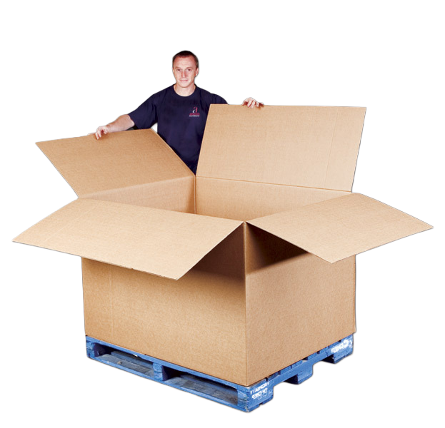 Pallet Cartons 1184x980x800mm Twin Cushion 745K-BC 70/pallet