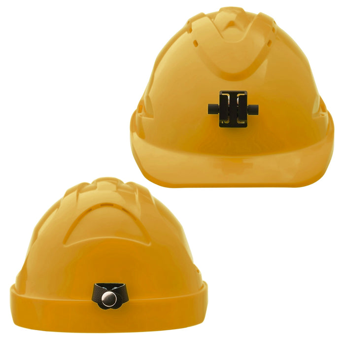 ProChoice V9 Vented Hard Hat with Ratchet Harness Yellow