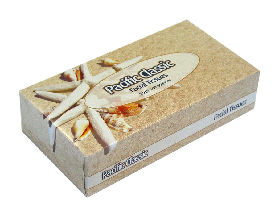 Classic Facial Tissue 100 Pack 100 Sheets/pk 48 pks/ctn