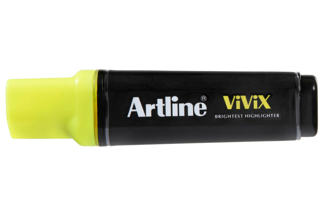 Highlighter Marker Yellow 10/pkt