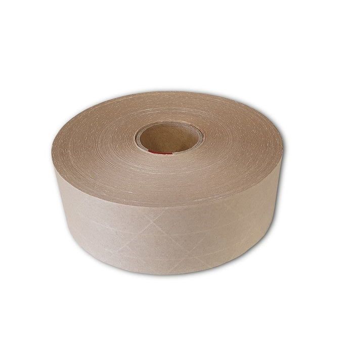 Reinforced Gummed Paper Tape 48x92m Brown 6/ctn