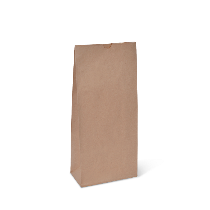 No.2 Heavy Duty Block Bottom Bags 350x160x85mm 500/pkt