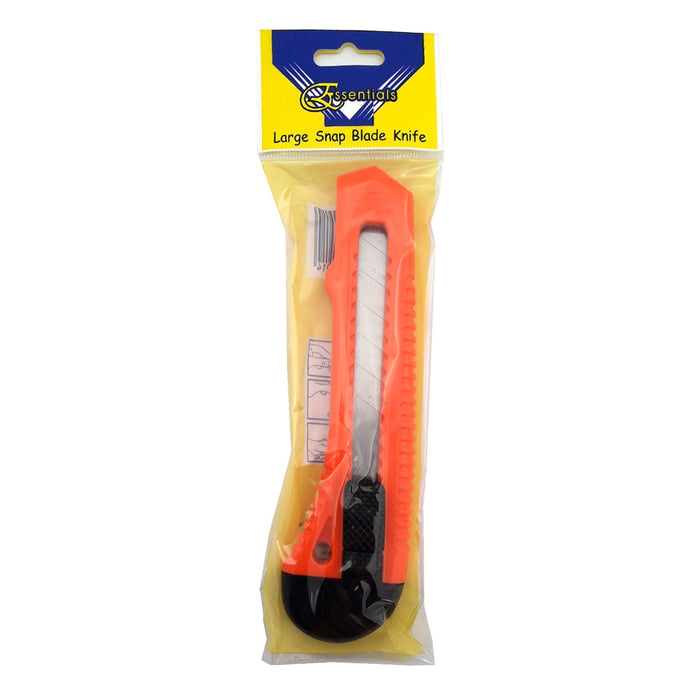 Economy Snap-Off Knife Large 18mm Orange (Takes: 38544L12T) 24/box