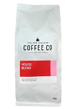 The New Zealand Coffee Co House Blend Whole Beans 1kg