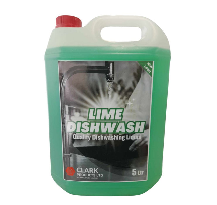 Clarks Lime Dishwashing Liquid 5 Litre 3/ctn