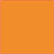 Paper Labels Plain 100x100mm Fluoro Orange 500/roll