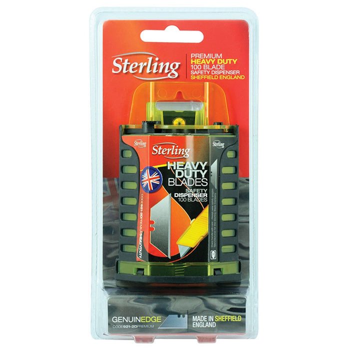 Sterling 921-2D Heavy Duty Trimming Knife Blades 100/pkt