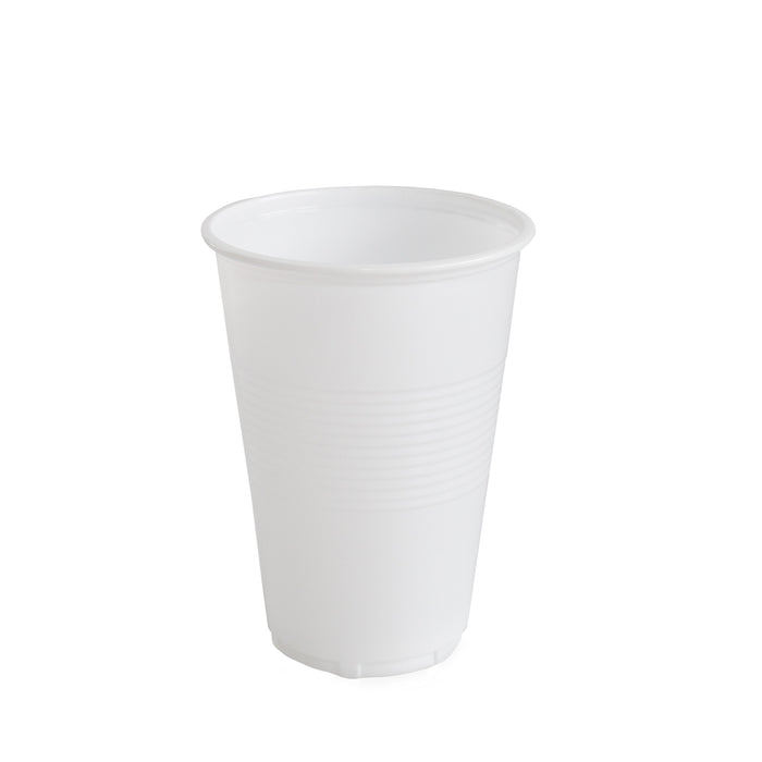 Plastic Hot Cup 18643 7P 230ml White 50/pkt 20pkts/ctn