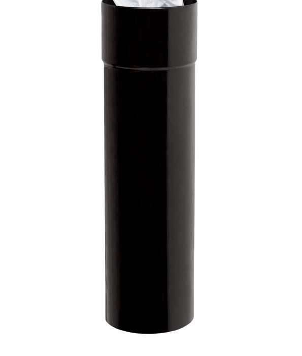PH TBR-20B Sanitary Bio Bin Base With Wall Mount 13L Black