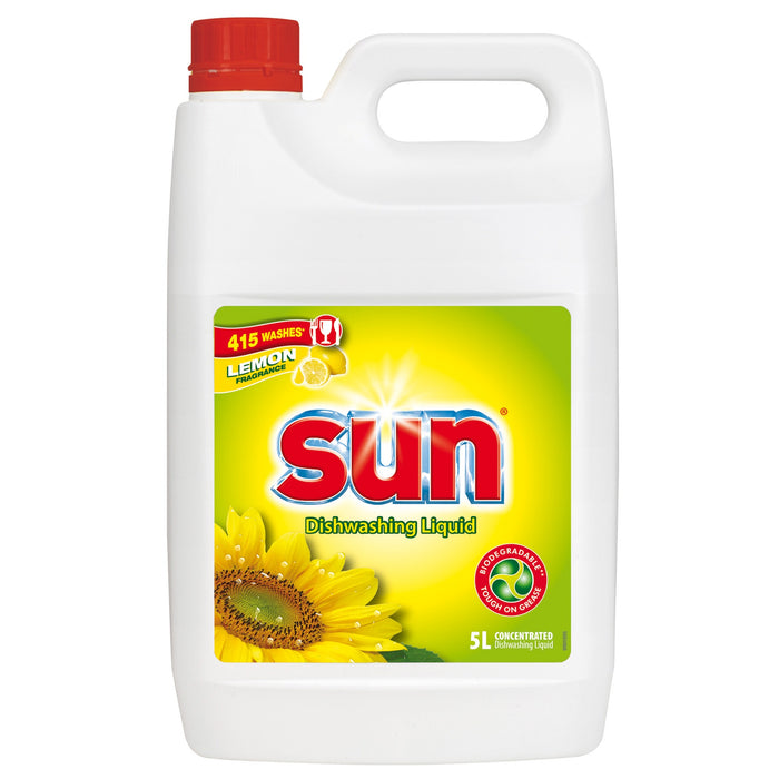 Sun Lemon Washing Up Liquid 5 Litre 2/ctn