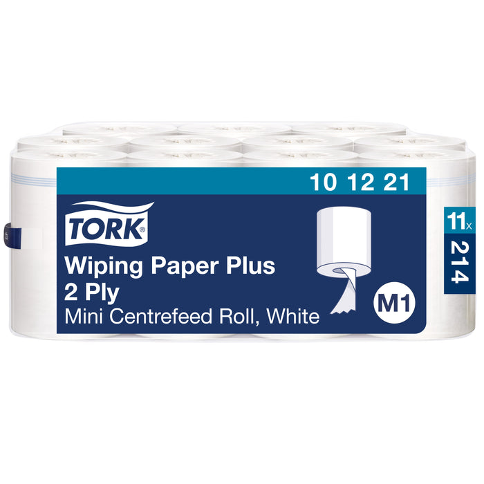 Tork 101221 Advanced Wiper 420 Mini Centrefeed 35x21x75m 11/ctn