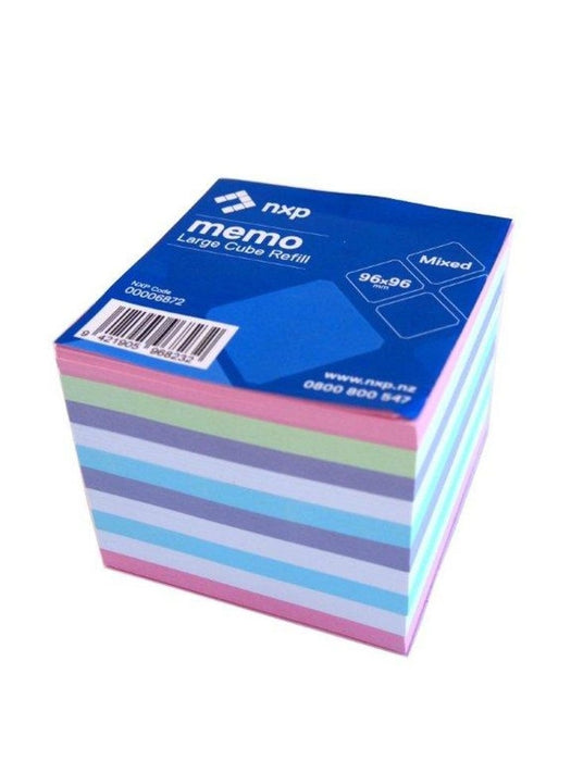 Memo Cube Refill Large Coloured