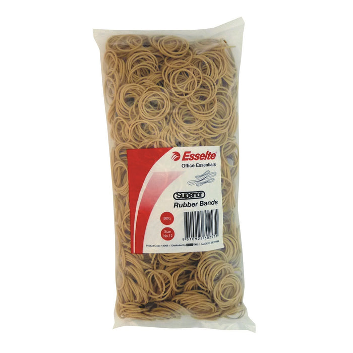 Esselte No.10 Rubberbands 165x70x350 500g