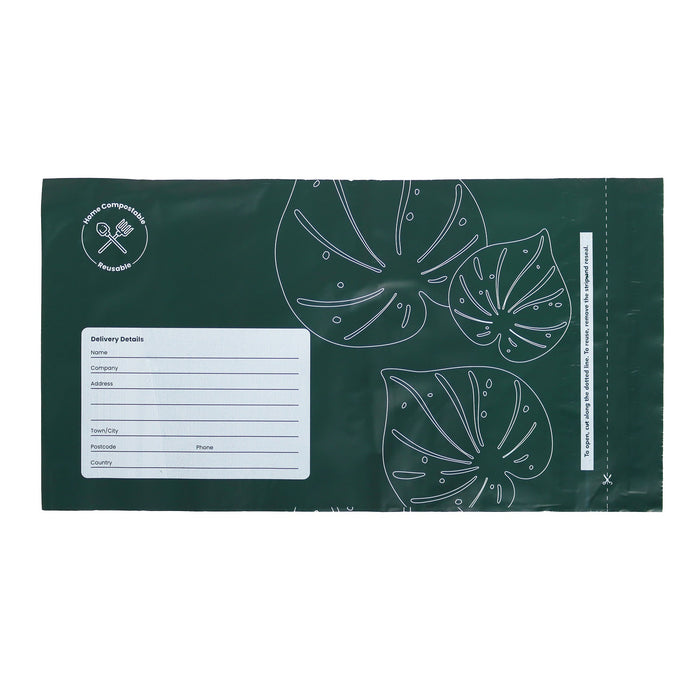 A5 Compostable Courier Bags 200x285 60mm Flap 500/ctn