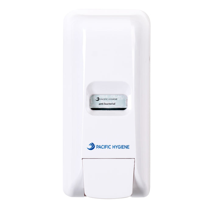 Pacific D1000W Foam Soap Dispenser 1000ml White (Takes: 580AB1000, 580FU1000, 580HL1000, 580SN1000)