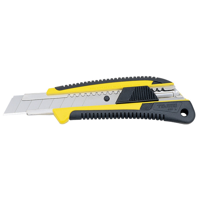 Tajima LC-560 Heavy Duty Slide Auto-Lock Snap-Off Knife Large 18mm (Takes: 565TABLG, 565STABLGBK)