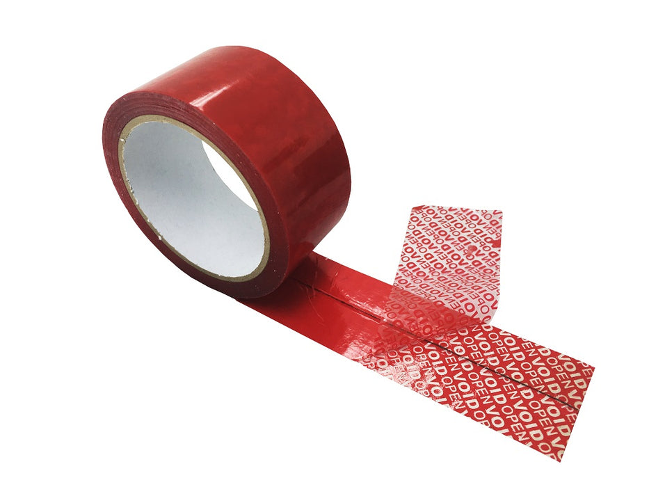 Tape Specs FPA09 Tamper Security Tape 48x50m Red 30/ctn