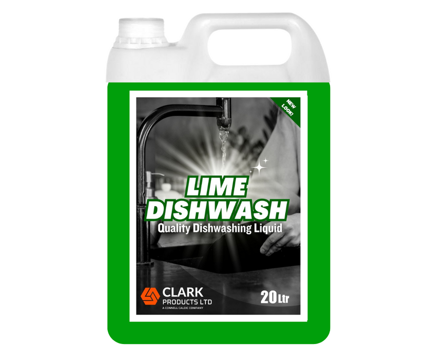Clarks Lime Dishwash Liquid 20 Litre