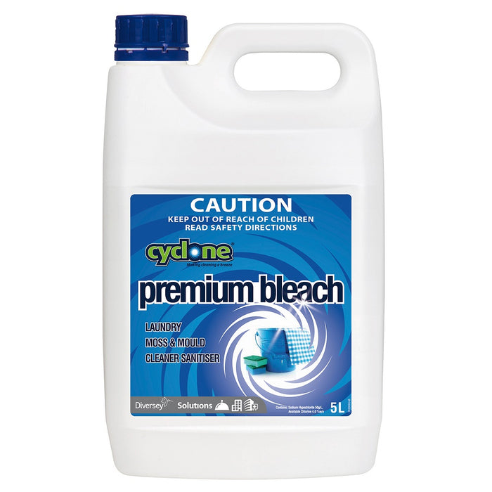 Cyclone Premium Bleach 5 Litre 2/ctn