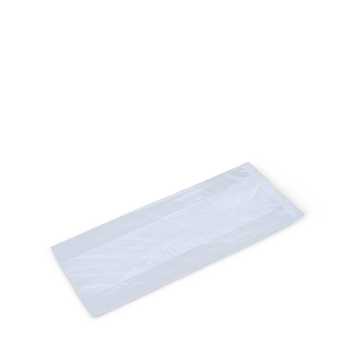No.6 Clear Gusseted Bags 110x55x265mm 100/pkt 10 pkts/ctn