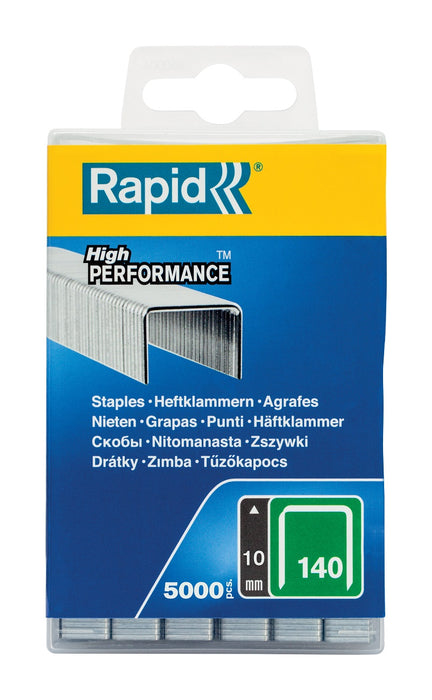 Rapid 140/10 Staples 10mm 5000/box