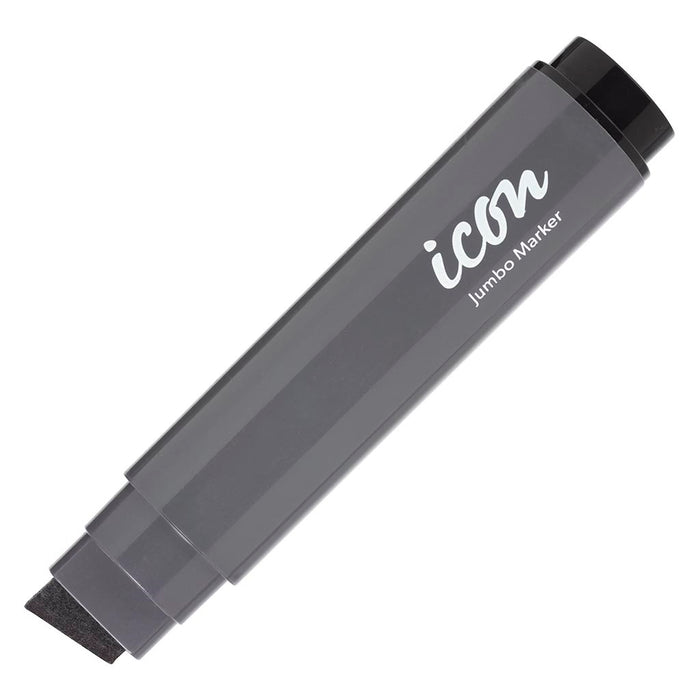 Icon IJMBLK Jumbo Marker Black 6/pkt