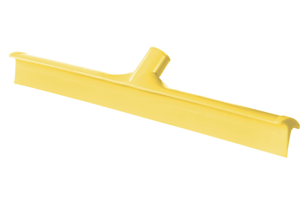 Hygiene Floor Squeegee Head Mono Blade 60cm Yellow (HACCP Compatible) (Handle 553BB404Y)