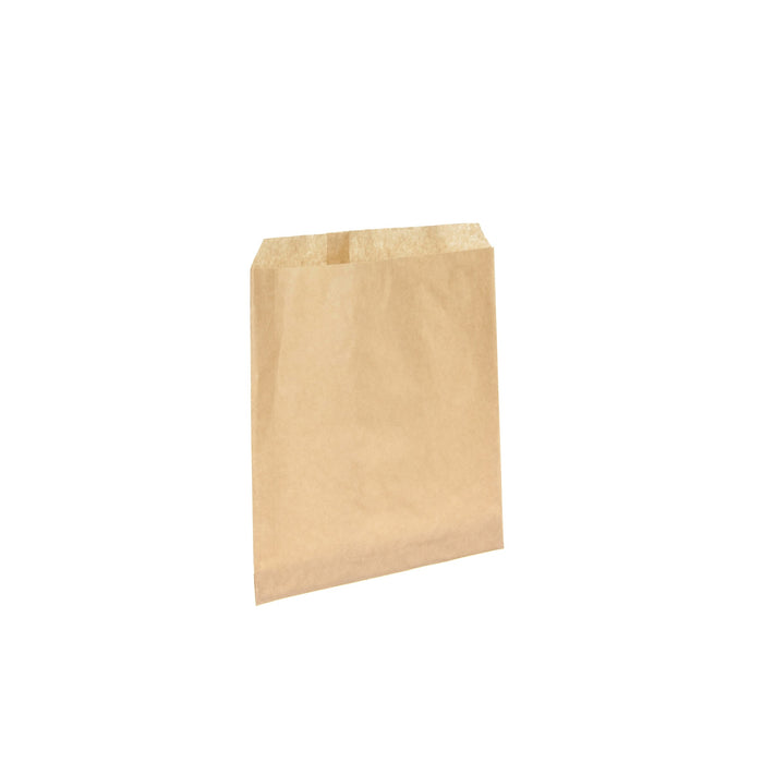 No.4 Flat Bags 200x240mm Brown 1000/pkt