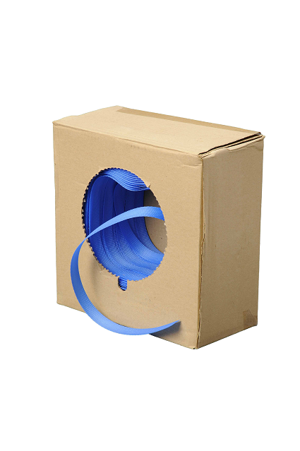 Builders PP Hand Strapping Dispenser Pack 19x300m Blue Breaking Strain 160kg,  144 rolls per pallet